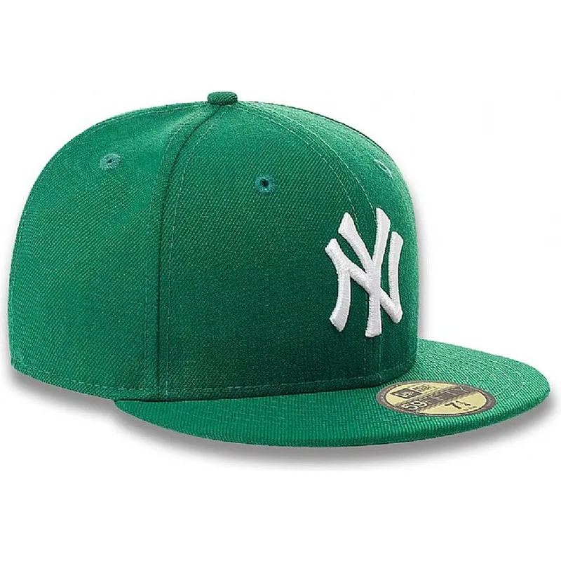 cepice-rovna-zelena-prilehava-59fifty-essential-new-york-yankees-mlb-new-era