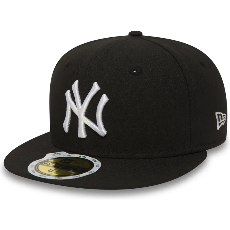 cepice-rovna-cerna-prilehavy-pro-deti-59fifty-essential-new-york-yankees-mlb-new-era