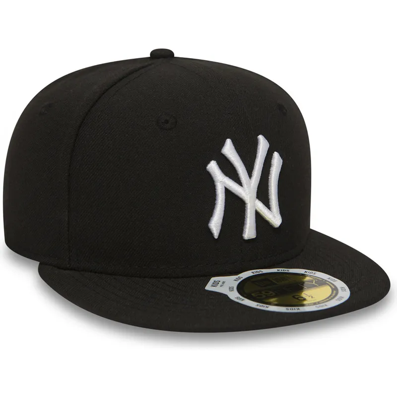 cepice-rovna-cerna-prilehavy-pro-deti-59fifty-essential-new-york-yankees-mlb-new-era