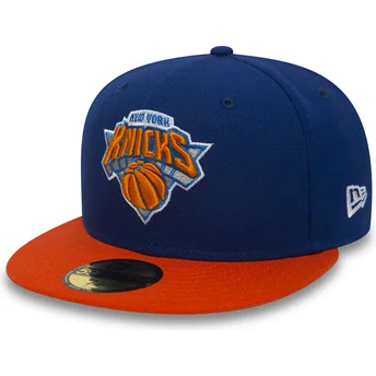 cepice-rovna-modra-prilehava-59fifty-essential-new-york-knicks-nba-new-era