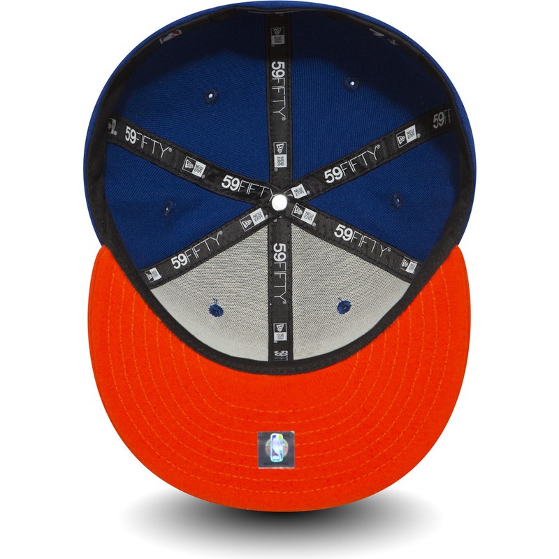 new-era-flat-brim-59fifty-essential-new-york-knicks-nba-fitted-cap-blau