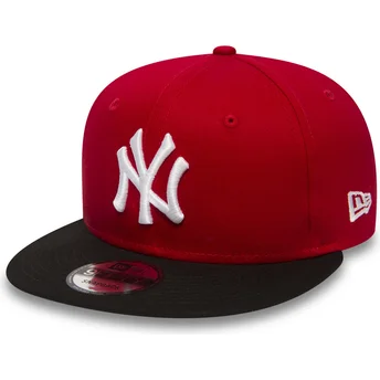 cepice-rovna-cervena-snapback-ajustable-9fifty-cotton-block-new-york-yankees-mlb-new-era