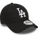 los-angeles-dodgers-mlb-new-era-9forty-essential-svart-justerbar-bojd-keps