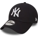 new-era-mlb-new-york-yankees-9forty-essential-verstellbare-marineblaue-kappe