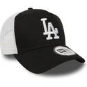 cepice-zaoblena-cerna-snapback-clean-a-frame-los-angeles-dodgers-mlb-new-era