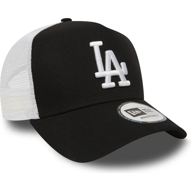 cepice-zaoblena-cerna-snapback-clean-a-frame-los-angeles-dodgers-mlb-new-era