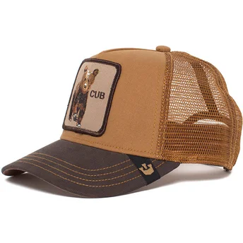 cepice-zaoblena-hneda-snapback-pro-deti-osezno-baby-cub-the-farm-goorin-bros