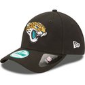 new-era-curved-brim-9forty-the-league-jacksonville-jaguars-nfl-adjustable-cap-schwarz