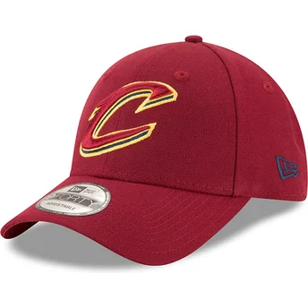 cepice-zaoblena-cervena-nastavitelny-9forty-the-league-cleveland-cavaliers-nba-new-era