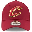 cepice-zaoblena-cervena-nastavitelny-9forty-the-league-cleveland-cavaliers-nba-new-era