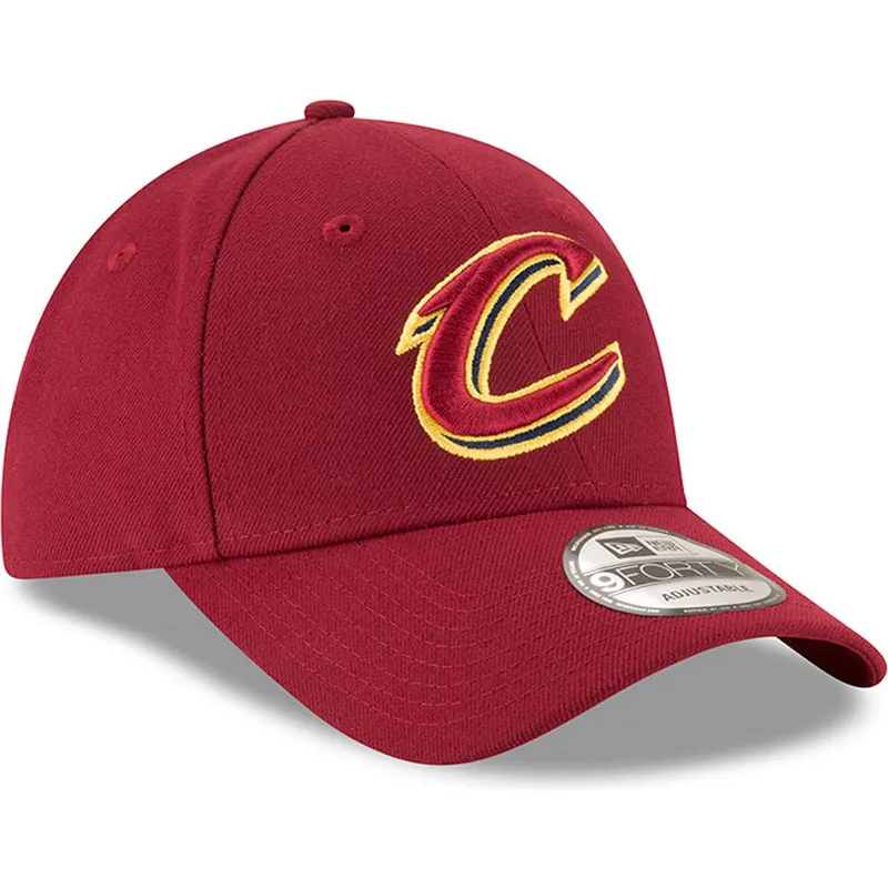 cepice-zaoblena-cervena-nastavitelny-9forty-the-league-cleveland-cavaliers-nba-new-era