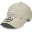 cepice-zaoblena-bila-nastavitelny-roto-9forty-essential-los-angeles-dodgers-mlb-new-era