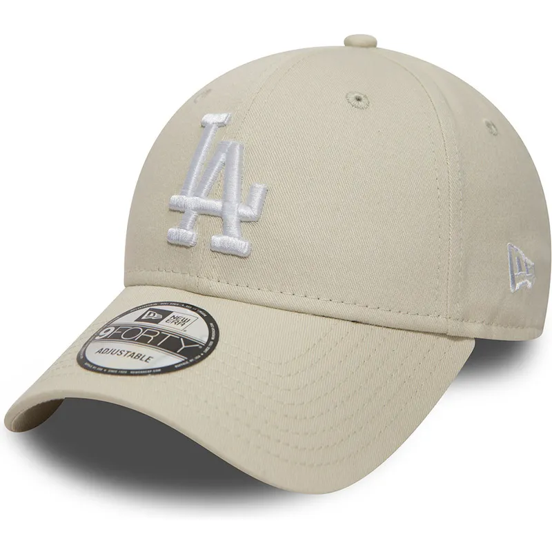 cepice-zaoblena-bila-nastavitelny-roto-9forty-essential-los-angeles-dodgers-mlb-new-era