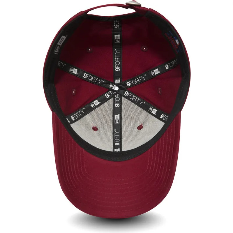 cepice-zaoblena-cervena-nastavitelny-cardenal-9forty-essential-new-york-yankees-mlb-new-era