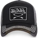verstellbare-schwarze-curved-cap-arrow01-von-von-dutch