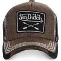 cepice-zaoblena-hneda-nastavitelny-arrow02-von-dutch