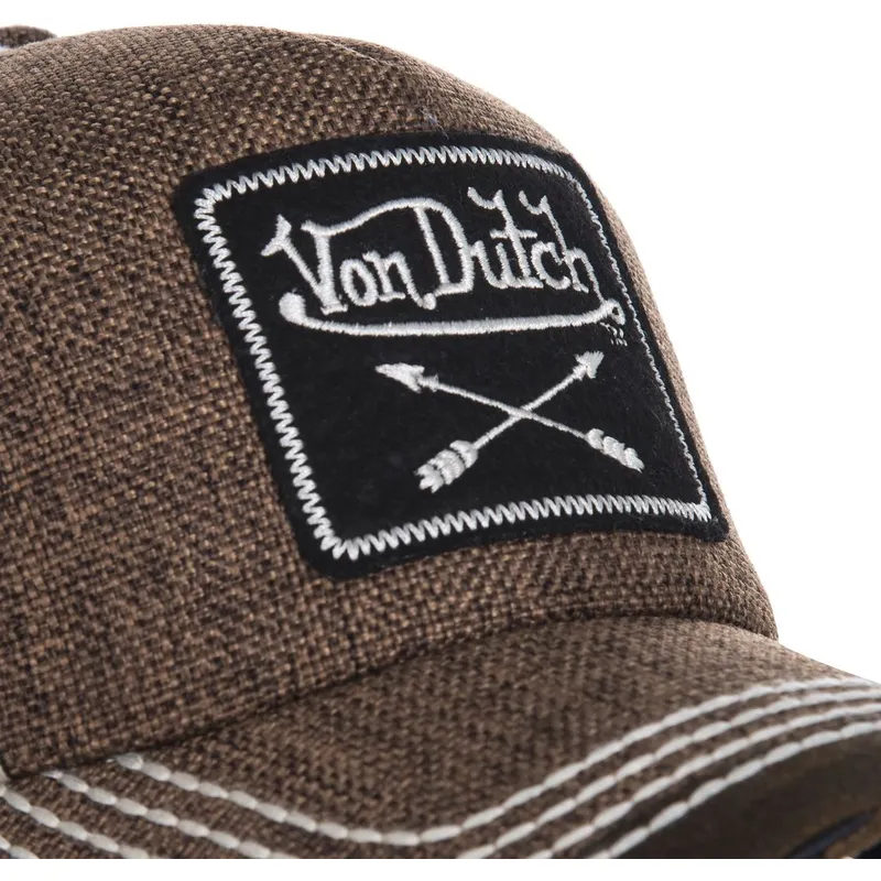cepice-zaoblena-hneda-nastavitelny-arrow02-von-dutch