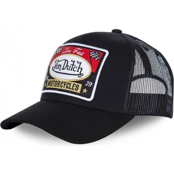 Čepice zaoblená černá nastavitelný BLACKY1 Von Dutch