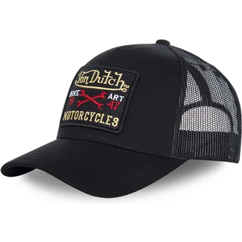 Cap zaoblená black adjustable strap Von Dutch