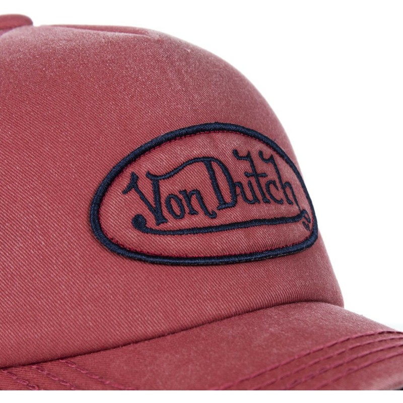 von-dutch-curved-brim-bob04-adjustable-cap-rot