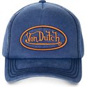 von-dutch-curved-brim-bob06-adjustable-cap-blau