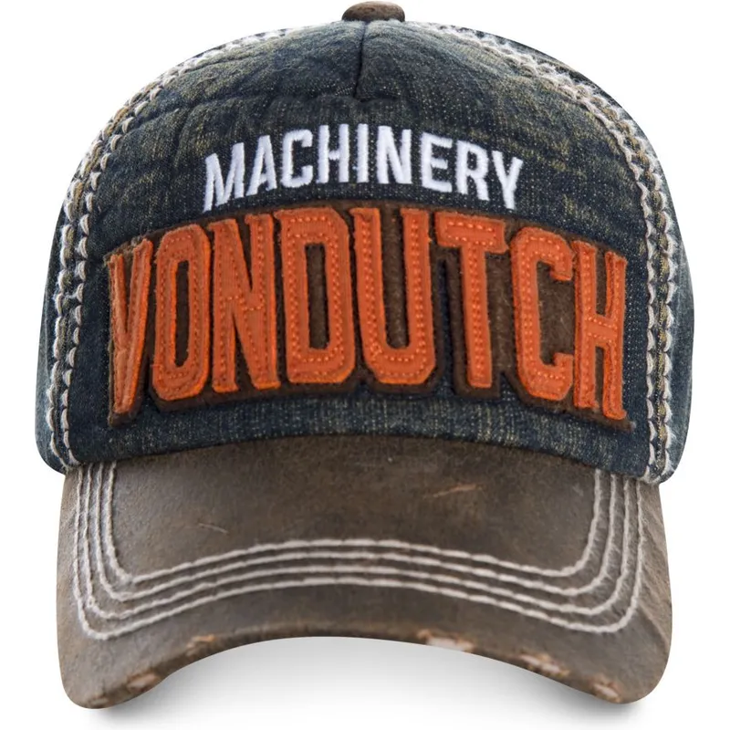 cepice-zaoblena-modra-nastavitelny-efecto-vaquero-donald01-von-dutch