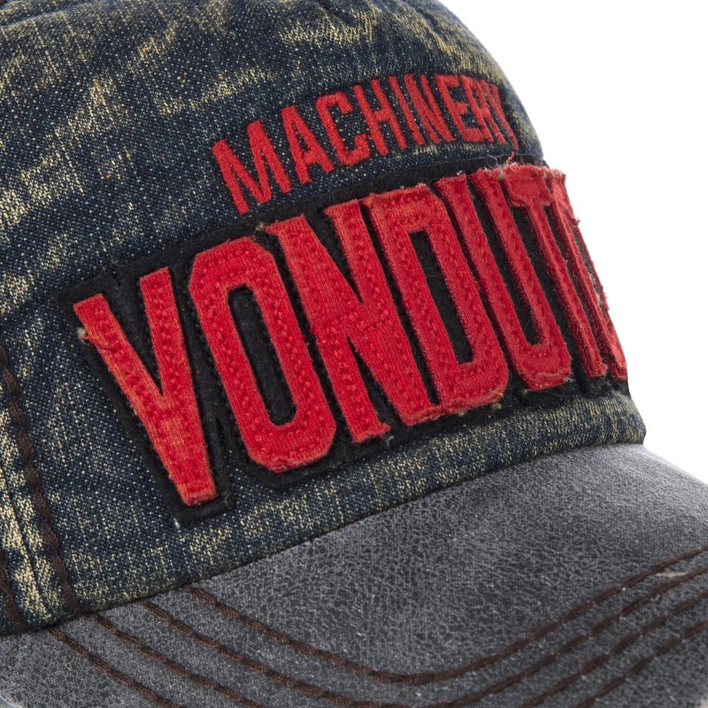 von-dutch-curved-brim-donald03-adjustable-cap-denim-blau