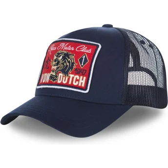 Čepice zaoblená žádné zvíře námořnická modrá snapback FAMOUS2 Von Dutch