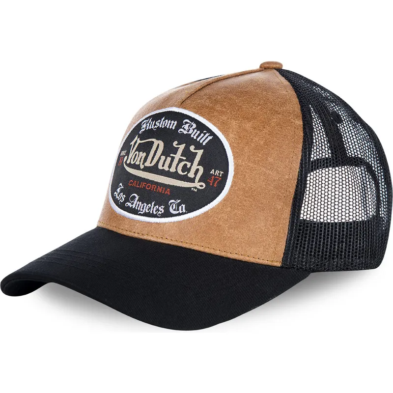 cap-zaoblena-brown-snapback-von-dutch