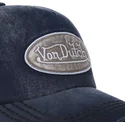 verstellbare-marineblaue-und-graue-kappe-ilan01-von-von-dutch