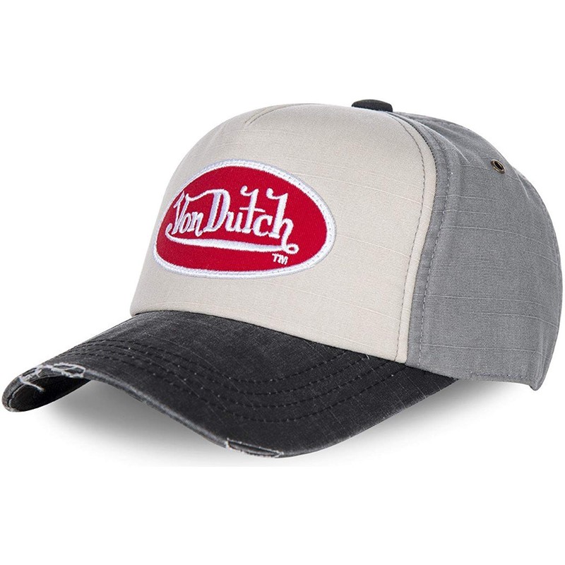 von-dutch-curved-brim-jack10-adjustable-cap-grau