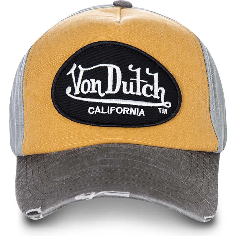 cap-zaoblena-yellow-adjustable-strap-von-dutch