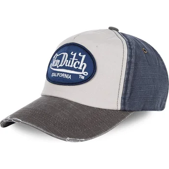 Cap zaoblená white adjustable strap Von Dutch