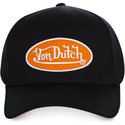 von-dutch-curved-brim-manor-adjustable-cap-schwarz