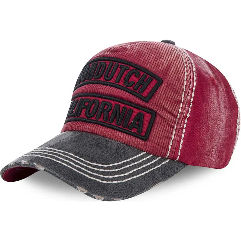 cepice-zaoblena-cervena-nastavitelny-niles02-von-dutch