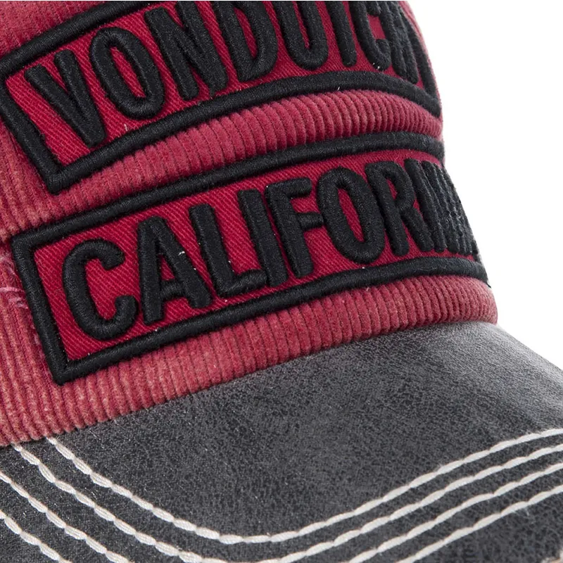 cepice-zaoblena-cervena-nastavitelny-niles02-von-dutch