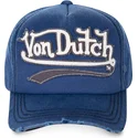 verstellbare-blaue-kappe-mit-gebogenem-schirm-signa02-von-von-dutch