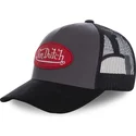 cepice-zaoblena-cerna-snapback-suede2-von-dutch
