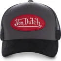 cepice-zaoblena-cerna-snapback-suede2-von-dutch