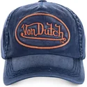 verstellbare-dunkelblaue-curved-cap-tim03-von-von-dutch