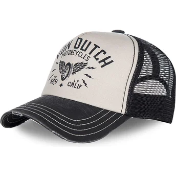 Cap zaoblená white adjustable strap Von Dutch