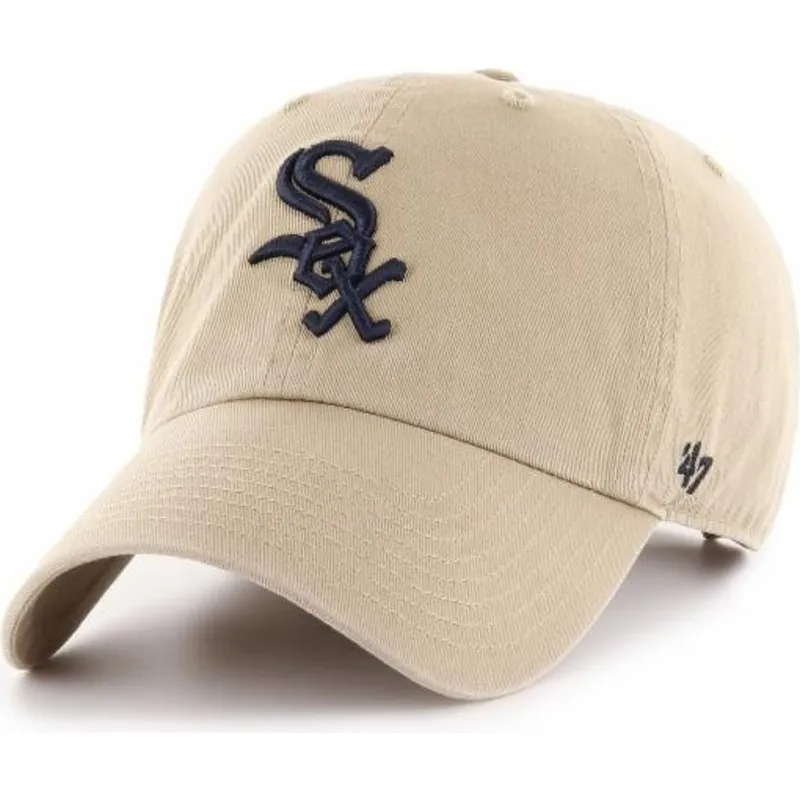 cepice-zaoblena-bezova-nastavitelny-chicago-white-sox-mlb-47-brand