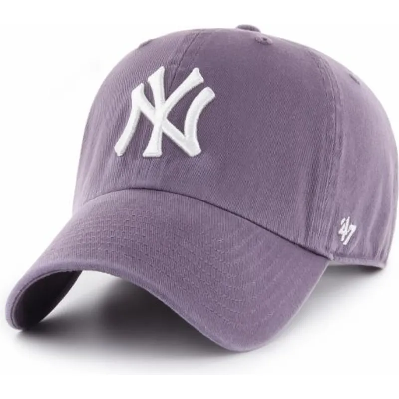 cepice-zaoblena-fialova-nastavitelny-new-york-yankees-mlb-47-brand