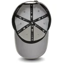 new-era-mlb-9forty-essential-verstellbare-graue-kappe-mit-gebogenem-schirm-und-grauem-new-york-yankees-logo