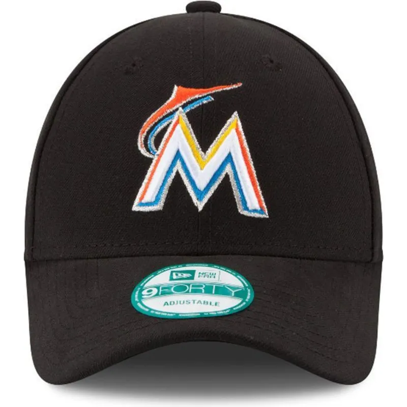 cepice-zaoblena-cerna-nastavitelny-9forty-the-league-miami-marlins-mlb-new-era