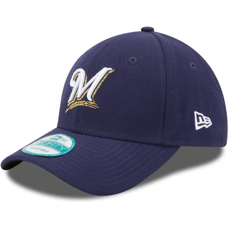 cepice-zaoblena-namornicka-modra-nastavitelny-9forty-the-league-milwaukee-brewers-mlb-new-era