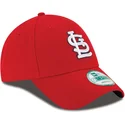 verstellbare-rote-9forty-kappe-the-league-der-st-louis-cardinals-mlb-von-new-era