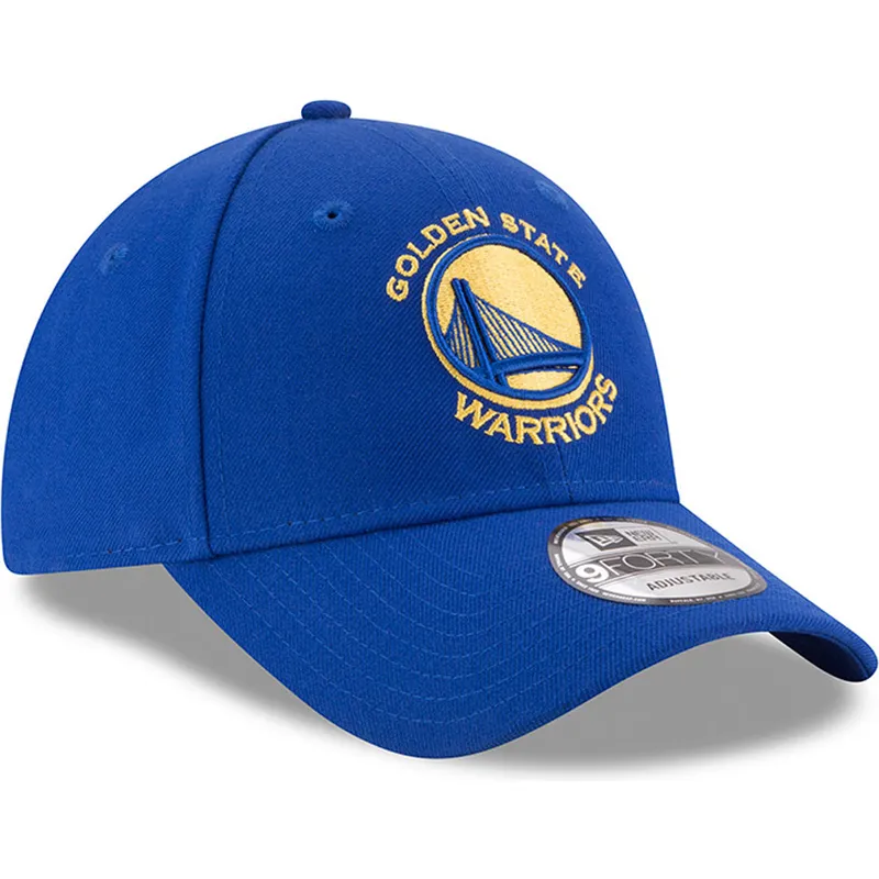 cepice-zaoblena-modra-nastavitelny-9forty-the-league-golden-state-warriors-nba-new-era