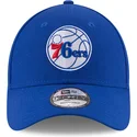 cepice-zaoblena-modra-nastavitelny-9forty-the-league-philadelphia-76ers-nba-new-era