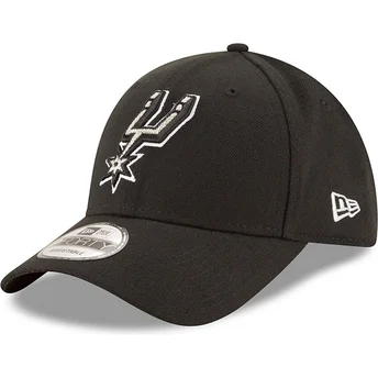 Cap zaoblená black adjustable strap 9FORTY The League San Antonio Spurs NBA New Era
